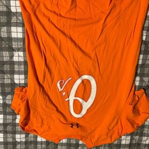 Orioles t shirt size large made by under armpit barely worn.